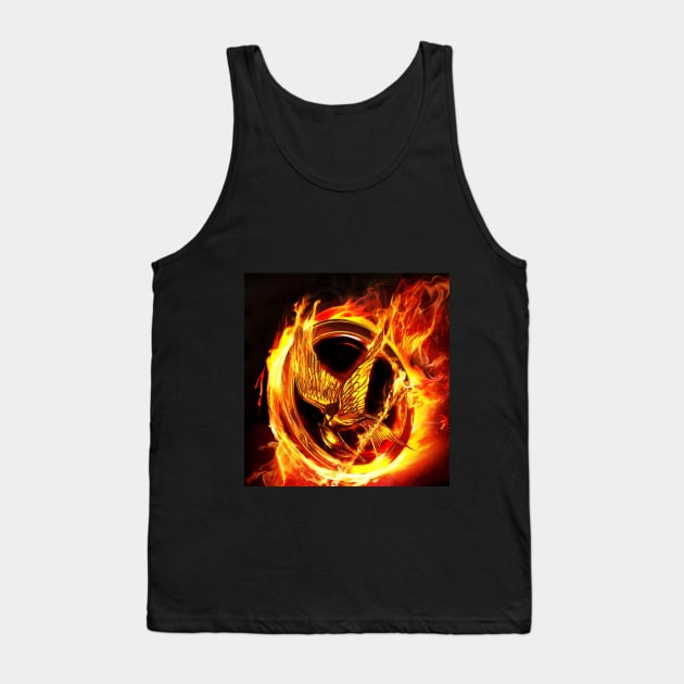 Mockingjay Tank Top by JesusFreak24